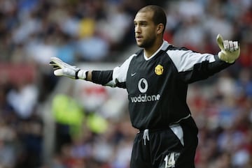 Tim Howard spent three seasons with Manchester United, lifting the FA Cup, League Cup and Community Shield.