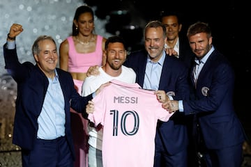 Presentación multitudinaria de Messi como nuevo jugador del Inter Miami